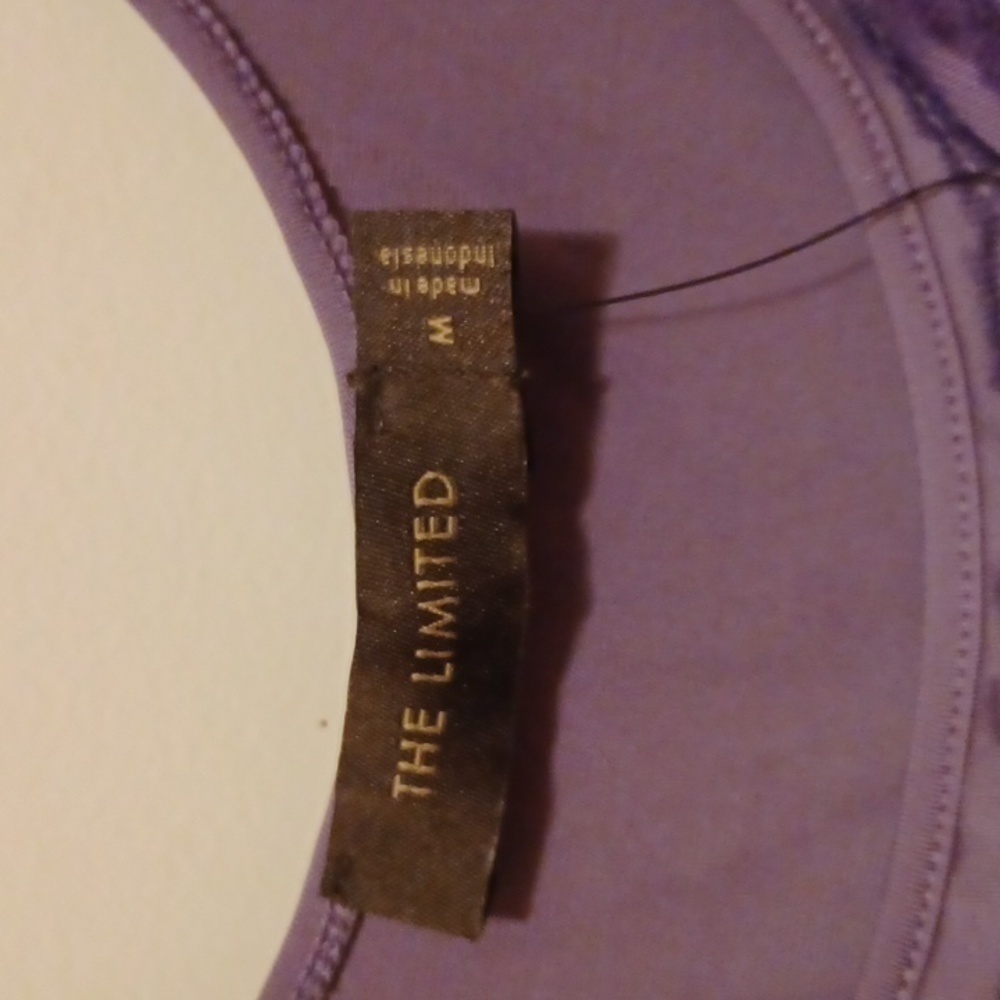 NWT - The Limited Floral Sleeveless Purple Top - Medium - Picture 2 of 5